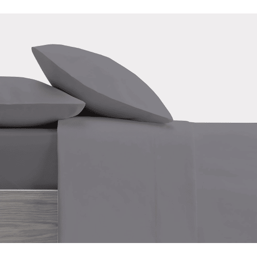 Conjunto de Lençóis Design Cinza Cama 200cm (4 peças) Donegal Collections