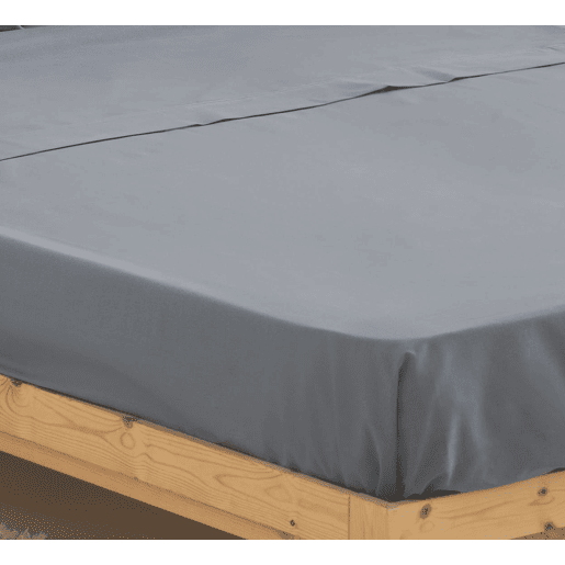 Conjunto de Lençóis Design Cinza Cama 90cm (3 peças) Donegal Collections
