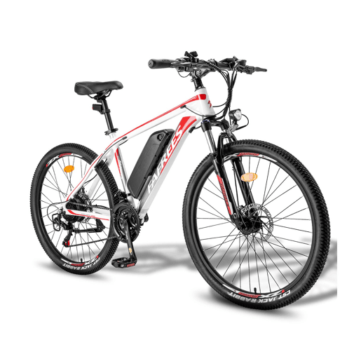 Electric Bike FAFREES Hailong One - Motor 250W Bateria 36V13.5AH Pneu 26 Freio a disco mecânico - Branco