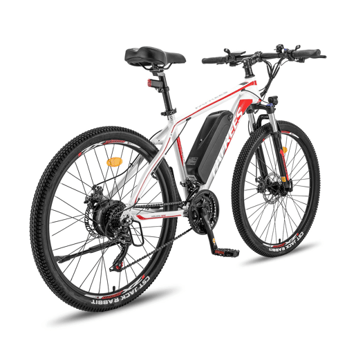 Electric Bike FAFREES Hailong One - Motor 250W Bateria 36V13.5AH Pneu 26 Freio a disco mecânico - Branco
