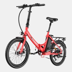 Bicicleta Elétrica | FAFREES | F20 LIGHT | 250W 36V20Ah 20 Disco - Vermelho