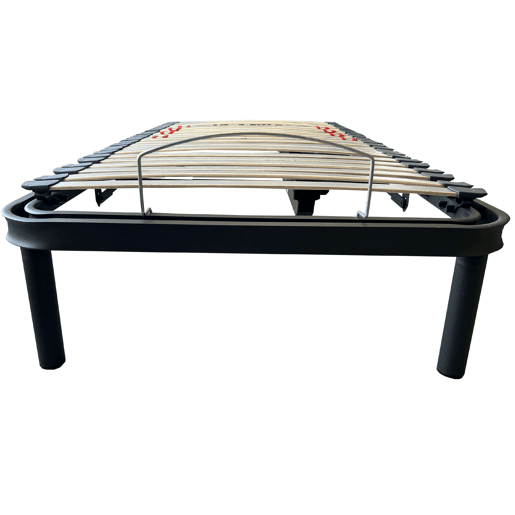 Conjunto de cama articulada elétrica 90x190 cm com colchão viscoelástico Nert, 5 seções, motor, controle remoto e 7 zonas.