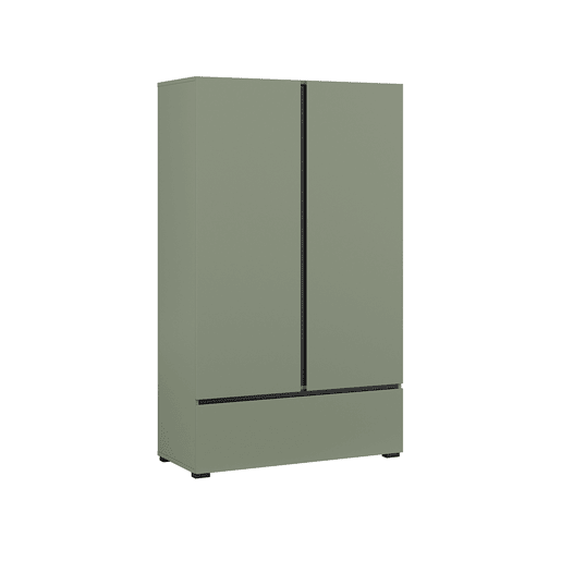 Roupeiro pequeno 2 portas 1 gaveta Lilia Green