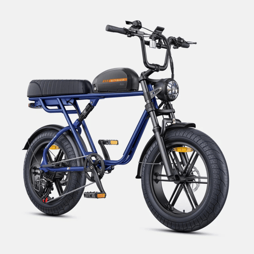Electric Bike ENGWE M1 EU - Motor 250W Bateria 48V15.6AH Pneu 20 Freio a disco hidráulico - Azul