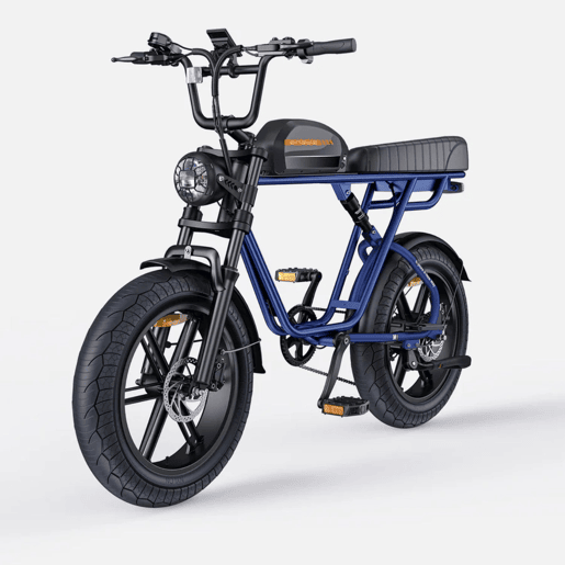 Electric Bike ENGWE M1 EU - Motor 250W Bateria 48V15.6AH Pneu 20 Freio a disco hidráulico - Azul