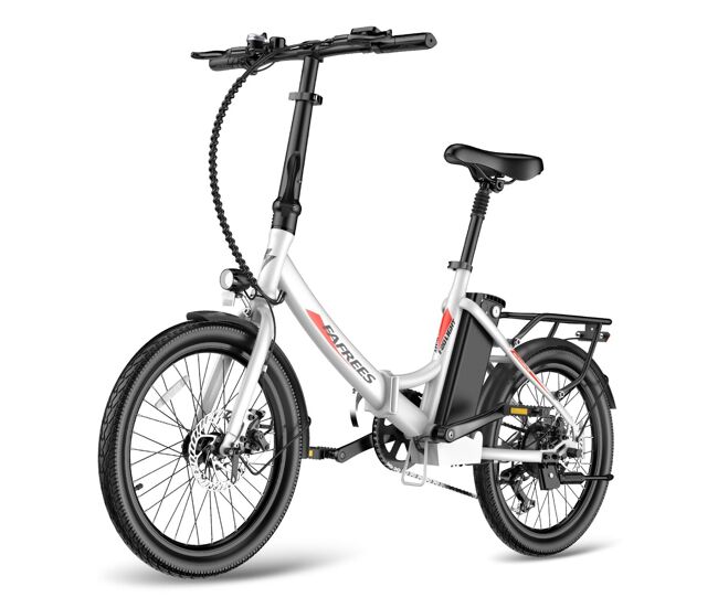 Bicicleta eléctrica | fafrees | f20 light | 250w 36v20ah 20" disco - blanco