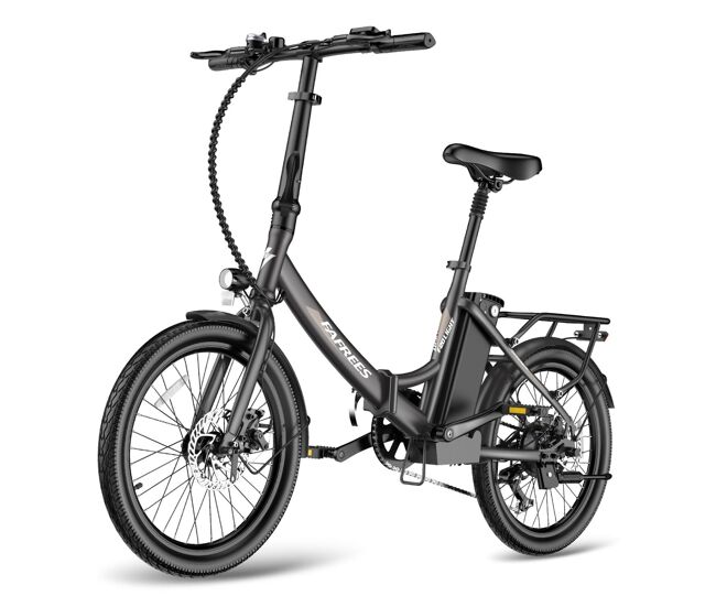 Bicicleta eléctrica | fafrees | f20 light | 250w 36v20ah 20" disco - negro