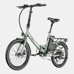 Bicicleta Elétrica | FAFREES | F20 LIGHT | 250W 36V20Ah 20 Disco - Verde