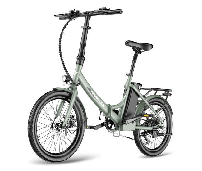 Bicicleta eléctrica | fafrees | f20 light | 250w 36v20ah 20" disco - verde