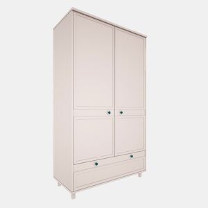 Roupeiro 2 portas 1 gaveta Wood Luck Gabriel Caxemira