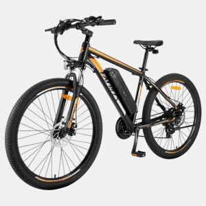 Bicicleta Elétrica | FAFREES | F28 MT | 250W 36V15Ah 27,5 Disco - Preto-Laranja
