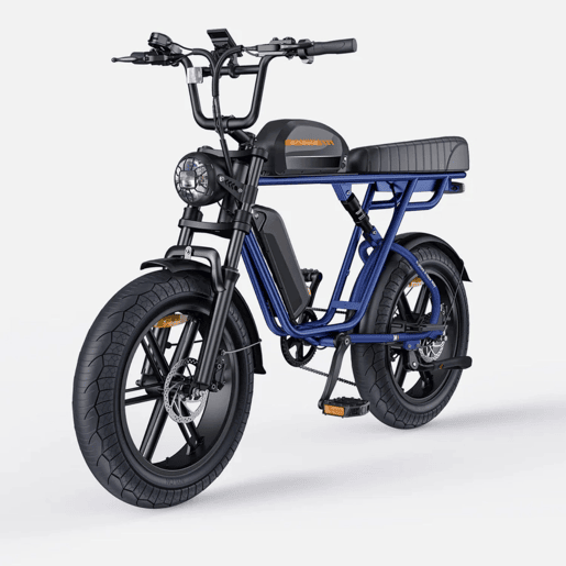 Electric Bike ENGWE M1 EU - Motor 250W Bateria 48V28.6AH Pneu 20 Freio a disco hidráulico - Azul