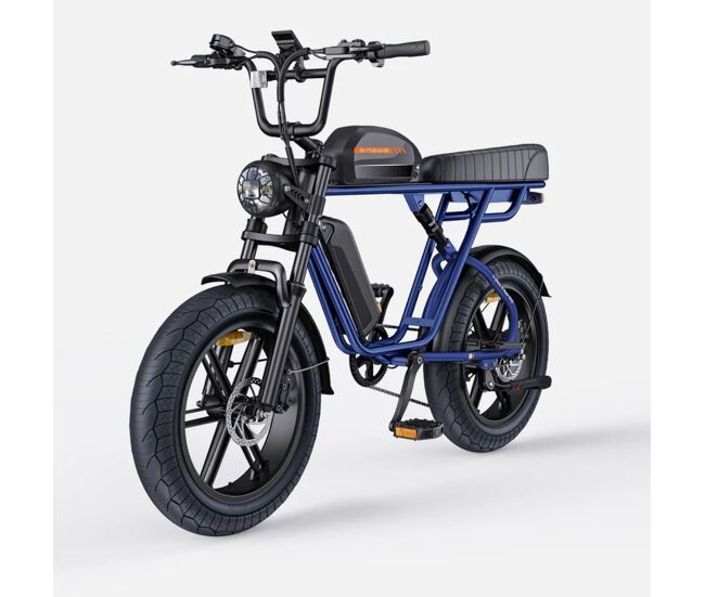 Electric bike engwe m1 eu - motor 250w batería 48v28.6ah neumático 20" freno de disco hidráulico - azul