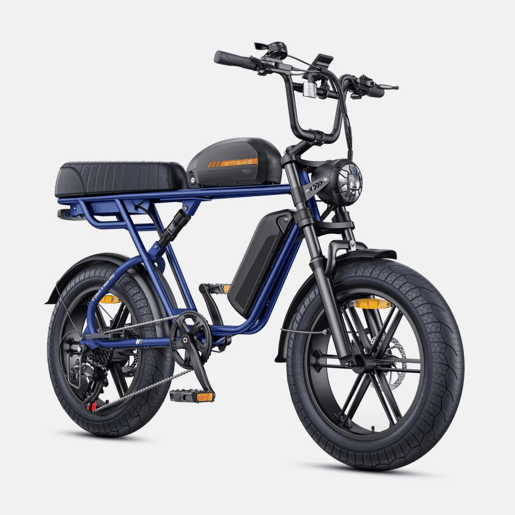 Electric Bike ENGWE M1 EU - Motor 250W Bateria 48V28.6AH Pneu 20 Freio a disco hidráulico - Azul