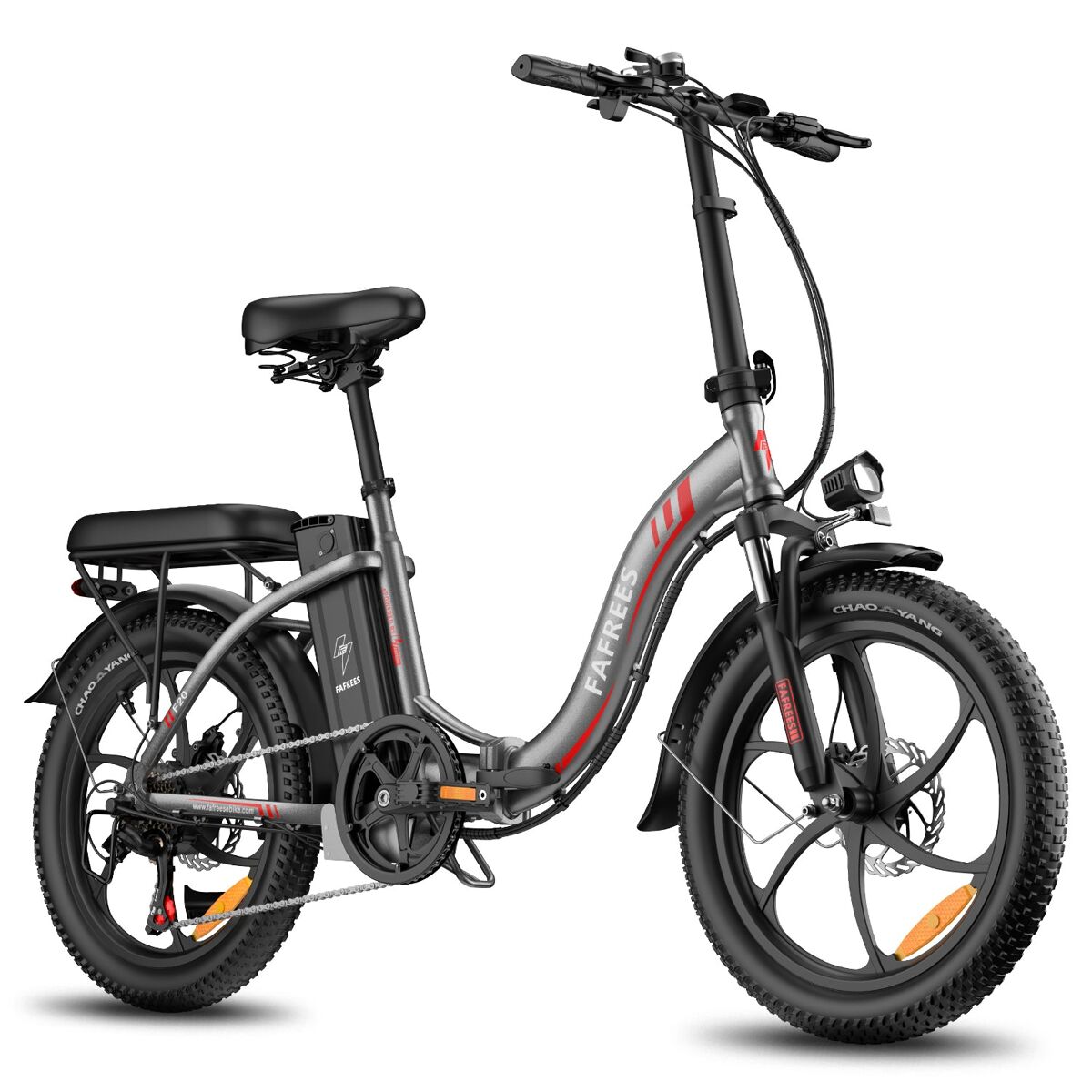 FAFREES F20 Bicicleta Eléctrica - Motor 250W Gris