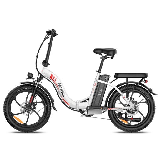 FAFREES F20 E-bike - Motor 250W, Bateria 36V18Ah, Disco, 20, - Branca