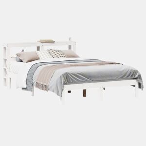 Estrutura De Cama Dupla para adultos c cabeceira - 120x200 cm branco