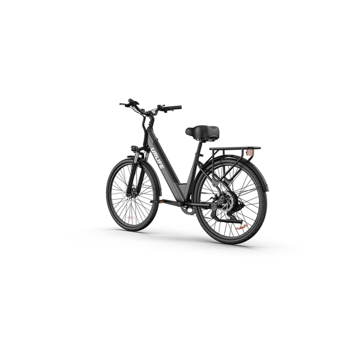 Bicicleta Elétrica URLIFE E26 - Motor 250W Bateria 48V10.4Ah Pneus 26 polegadasTravões de disco - Preta