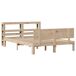 Estructura de cama 126x214 Estructura de cama 126x214 Blanco