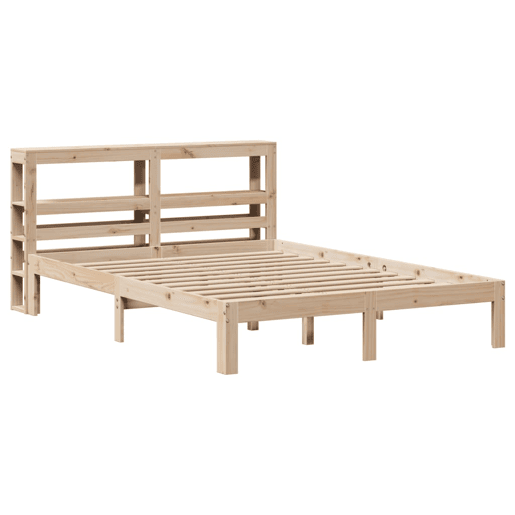 Estrutura De Cama De Casal c cabeceira - 120x190 cm pinho maciço