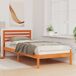 Estructura de cama simple para adultos 105x215 Estructura de cama simple para adultos 105x215 Marrón