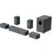 Barra de sonido para TV Hiwill-Audio N512 -400W 5.1.2 Dolby Atmos Barra de sonido para TV Hiwill-Audio N512 -400W 5.1.2 Dolby Atmos Negro