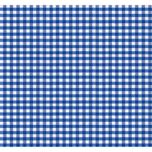 Toalha de mesa Vichy Pequena Azul Royal Teflon Pronta 140x140cm Donegal Collections