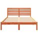 Estructura de cama simple para adultos 125x205 Estructura de cama simple para adultos 125x205 Marrón