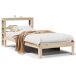 Estructura de cama individual para adultos 96x222 Estructura de cama individual para adultos 96x222 Natural