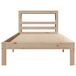 Estructura de cama individual para adultos 96x222 Estructura de cama individual para adultos 96x222 Natural