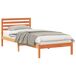 Estructura de cama simple para adultos 85x225 Estructura de cama simple para adultos 85x225 Marrón