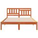 Estructura de cama 125x195 Estructura de cama 125x195 Marrón