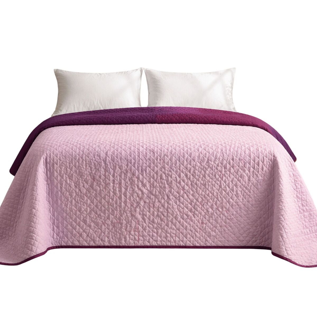 Colcha Bouti Bicolor Reversible Fabricada en España
