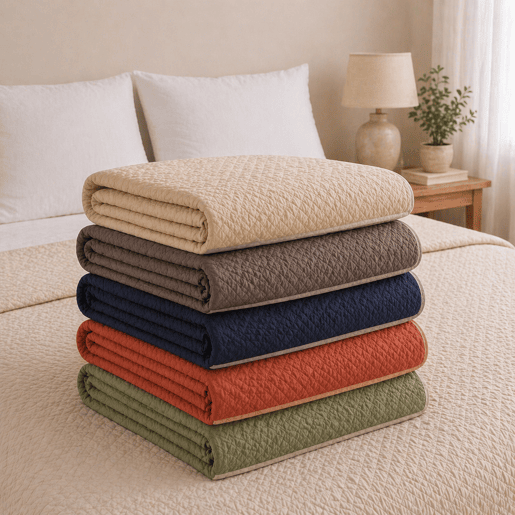 Colcha ReversÃvel Bicolor AntracitePreto Cama 90cm Donegal Collections Colcha ReversÃvel Bicolor AntracitePreto Cama 90cm Donegal Collections