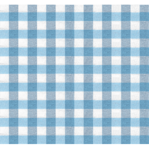 Toalha de mesa Vichy Azul Teflon Pronta 140x140cm Donegal Collections