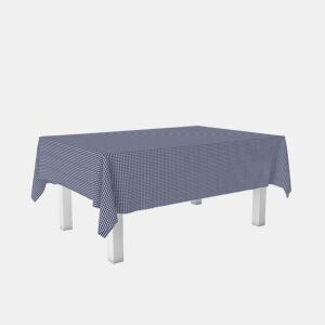 Toalha de mesa Vichy Pequena Marino Teflon Pronta 300x140cm Donegal Collections