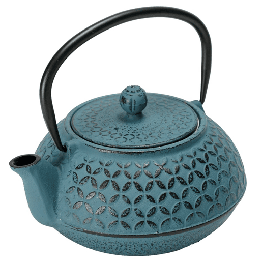 Bule de ferro fundido Well Home Flower, 1 litro