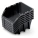 Conjunto de contenedores de almacenamiento Conjunto de contenedores de almacenamiento Negro