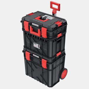 Caixa de ferramentas modular com rodas