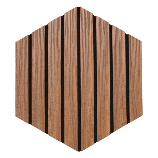 Conjunto de 3 painéis decorativos hexagonais 'Colva' da Well Home
