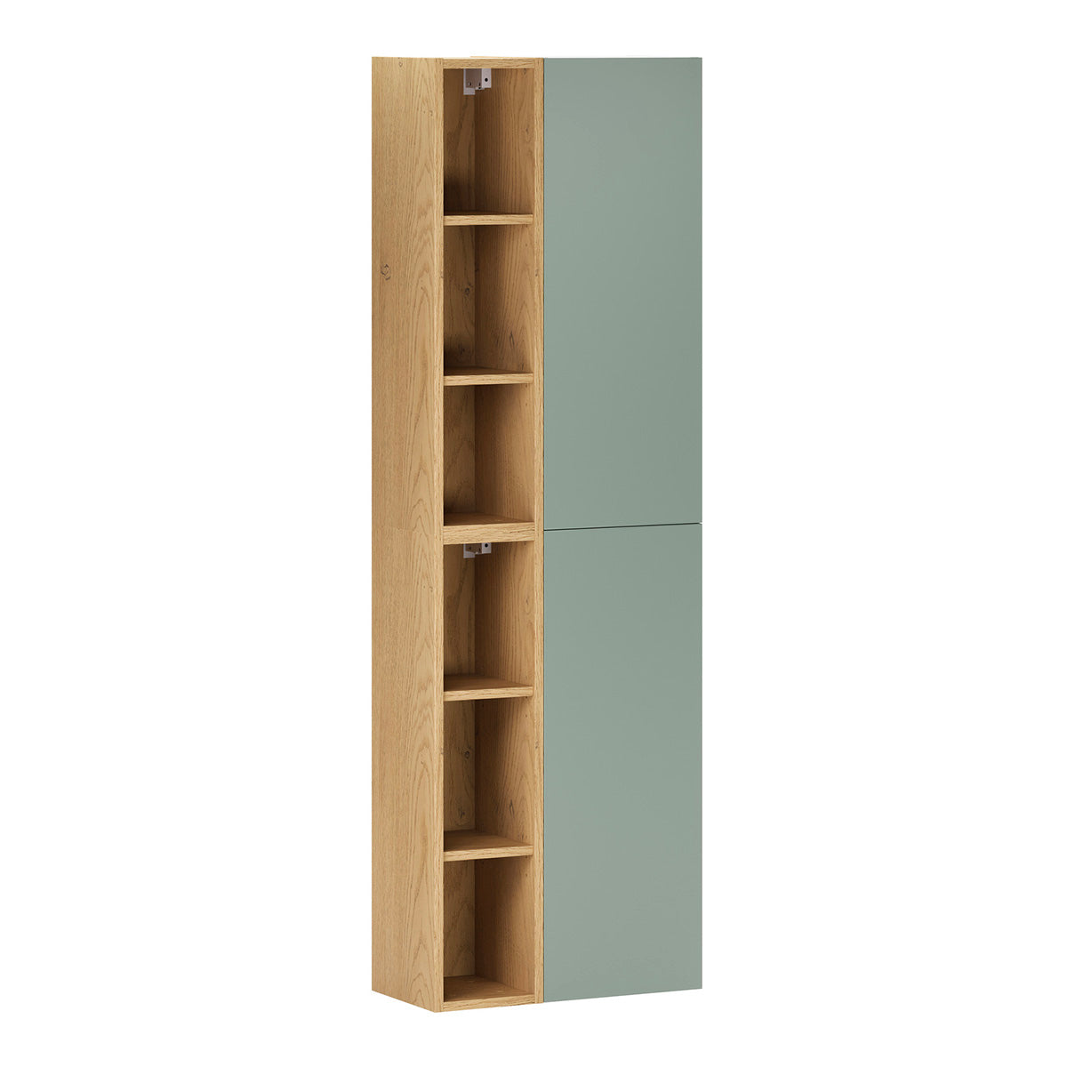 Columna de pared para hornacina oria verde mate