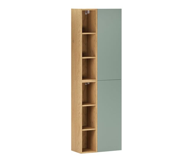 Columna de pared para hornacina oria verde mate
