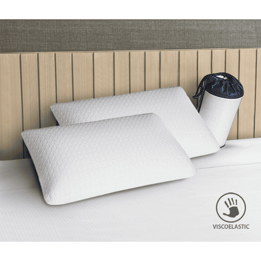 Conjunto de 2 almofadas Visco Basic da SonnoMattress 90x35 Conjunto de 2 almofadas Visco Basic da SonnoMattress 90x35