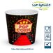 Cubo palomitas hollywood xl colección LEKNES Cubo palomitas hollywood xl colección LEKNES Negro
