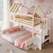 Cama litera Cama litera Natural/ Blanco