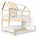 Cama litera Cama litera Natural/ Blanco