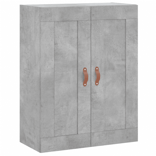 Armário alto - Bufete - Móvel de apoio 69,5x34x180 cm derivados de madeira cinza cimento pt959 Armário alto - Bufete - Móvel de apoio 69,5x34x180 cm derivados de madeira cinza cimento pt959