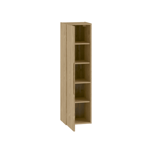 Conjunto móvel lavatório simples 80cm e coluna Viggo Madeira Conjunto móvel lavatório simples 80cm e coluna Viggo Madeira