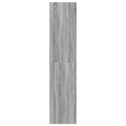 Armário alto - Bufete - Móvel de apoio 70x41x185 cm derivados de madeira cinza sonoma pt1322