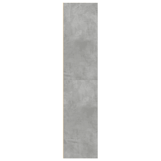 Armário alto - Bufete - Móvel de apoio 70x41x185 cm derivados de madeira cinza cimento pt1283